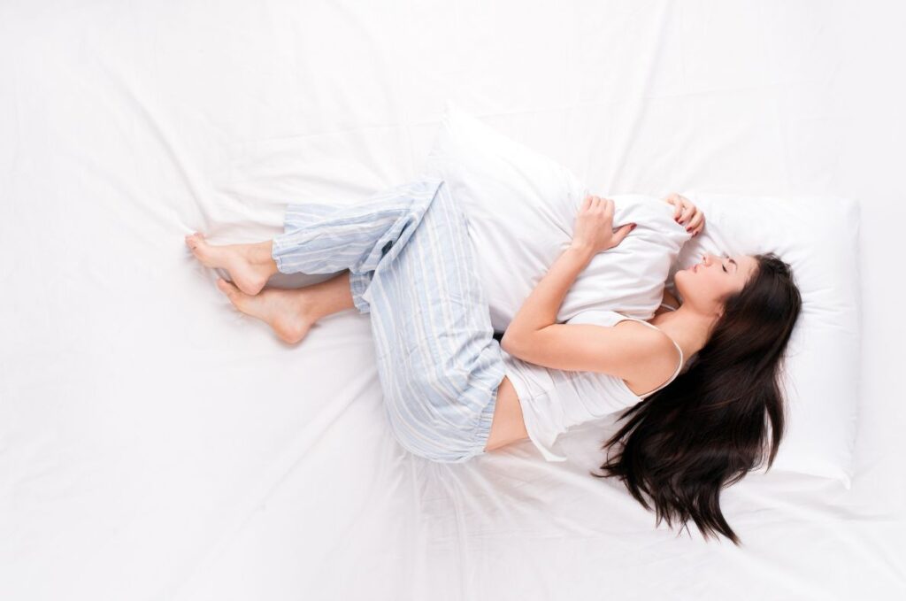 Dormir en position foetale